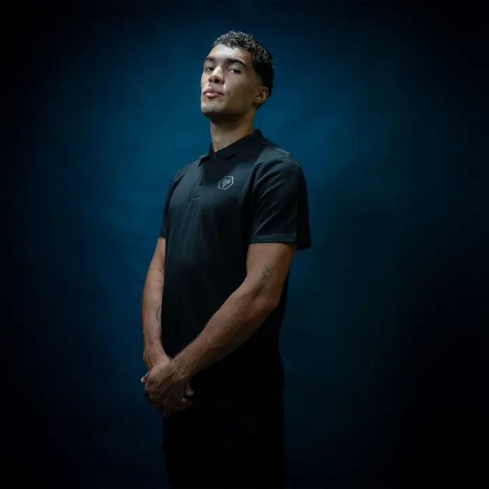 Wolverhampton Wanderers Fan Shop | Blackout Polo – Black Collection Official Wolves Fan Gear